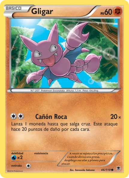 Gligar (Fuerzas Fantasmales) #46