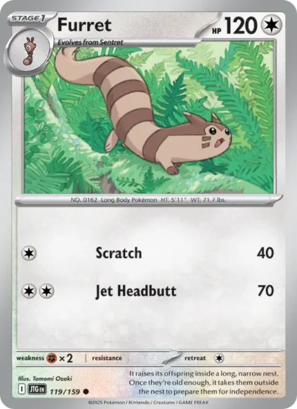 Furret (Journey Together) #119