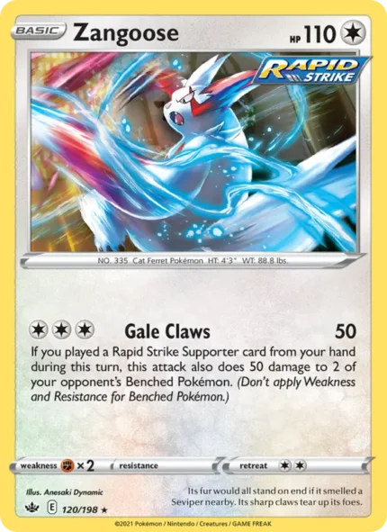 Zangoose (Chilling Reign) #120