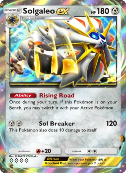 Solgaleo ex (Celestial Guardians) #122