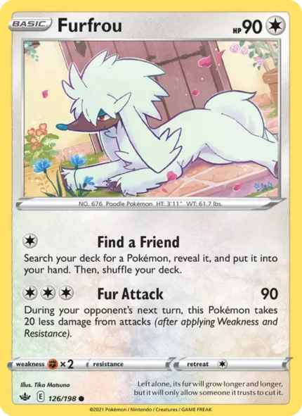 Furfrou (Chilling Reign) #126