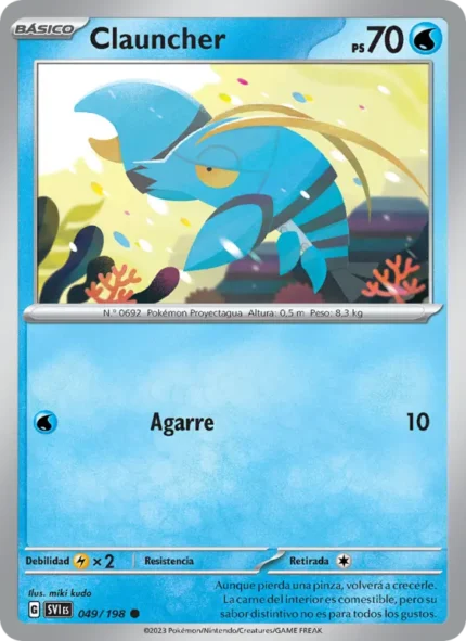 Clauncher (Escarlata y Púrpura) #049