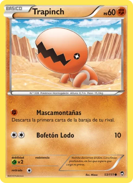 Trapinch (Puños Furiosos) #53