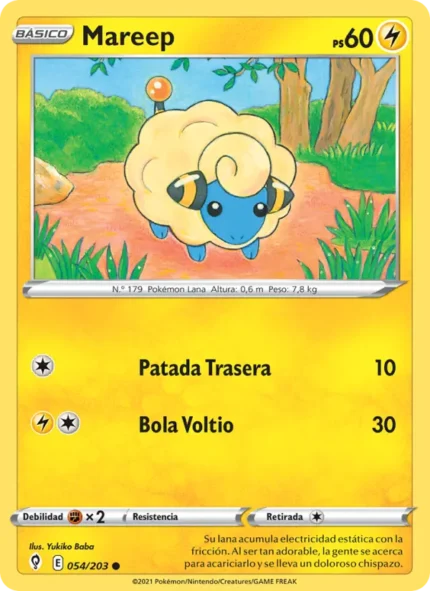 Mareep (Cielos Evolutivos) #54
