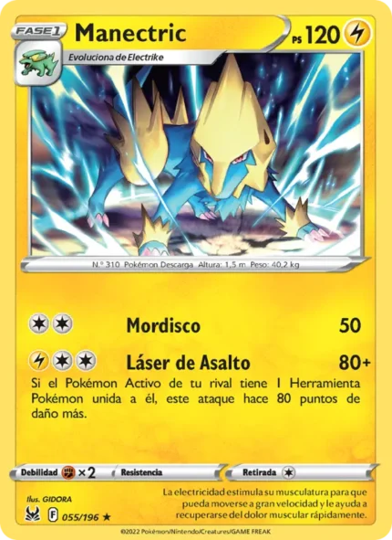 Manectric (Origen Perdido) #055