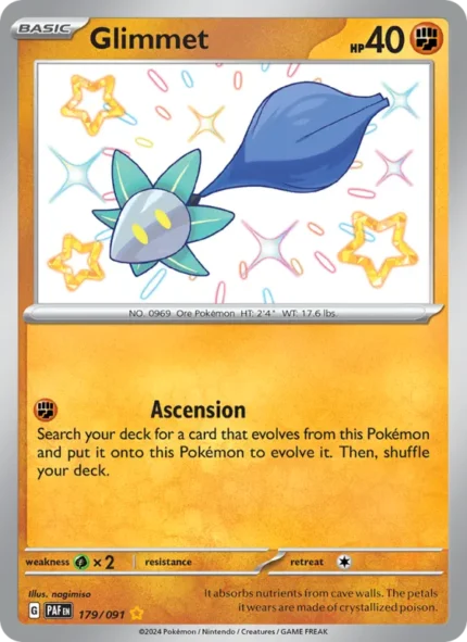 Glimmet (Paldean Fates) #179