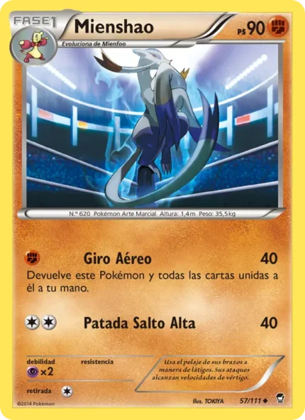 Mienshao (Puños Furiosos) #57