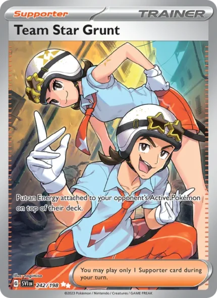 Team Star Grunt (Scarlet & Violet) #242