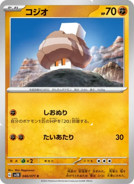 Carta de Kojiro de Peerless Fighters