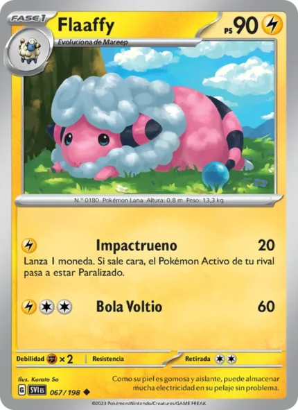 Flaaffy (Escarlata y Púrpura) #067