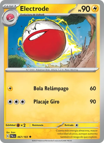 Electrode (Evoluciones en Paldea) #067
