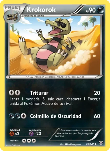 Krokorok (XY) #70