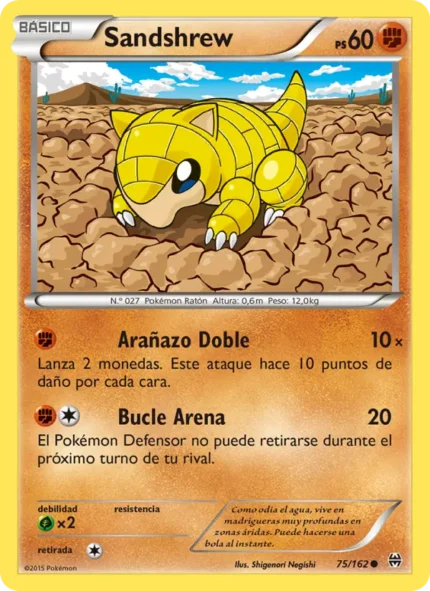 Sandshrew (Turbo Impulso) #75