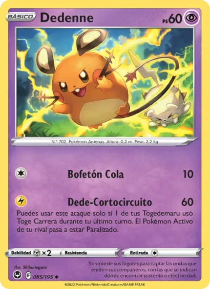 Dedenne (Tempestad Plateada) #085