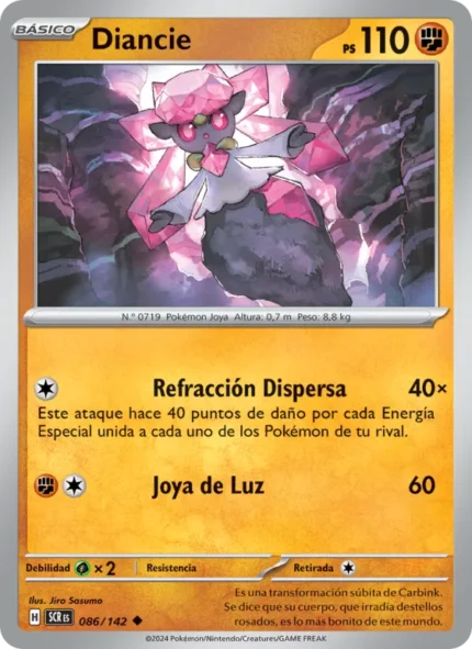 Diancie (Corona Astral) #086