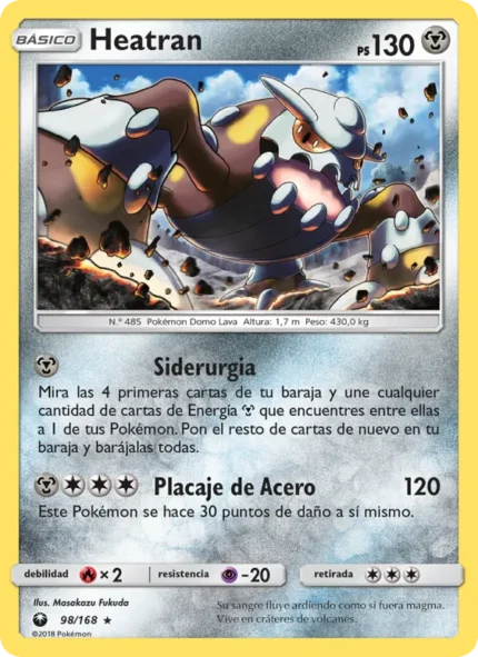 Heatran (Tormenta Celestial) #98