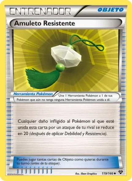 Amuleto Resistente (XY) #119