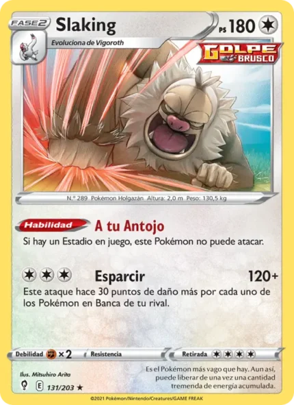 Slaking (Cielos Evolutivos) #131