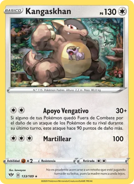 Kangaskhan (Oscuridad Incandescente) #133