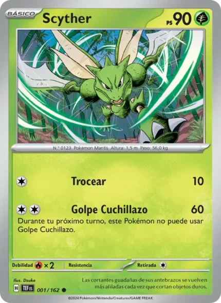 Scyther (Fuerzas Temporales) #001