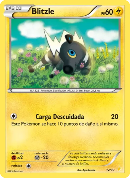 Blitzle (Kit de Entrenador XY (Pikachu Enmascarada)) #12