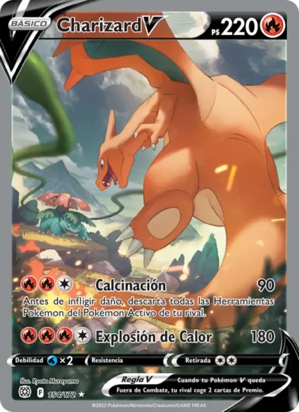 Charizard V (Astros Brillantes) #154