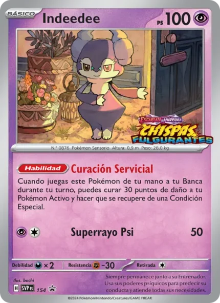 Indeedee (SVP Black Star Promos) #154