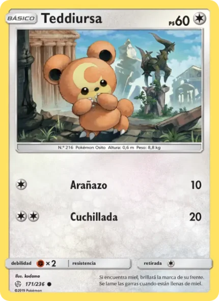 Teddiursa (Eclipse Cósmico) #171