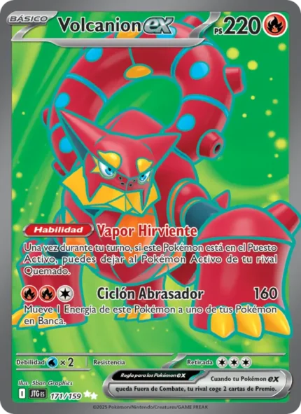 Volcanion ex (Juntos de Aventuras) #171