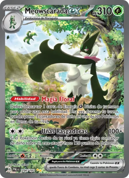 Meowscarada ex (Evoluciones en Paldea) #256