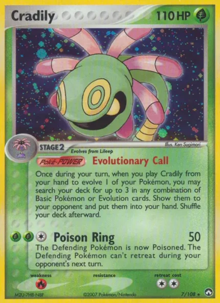 Cradily (Power Keepers) #7