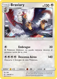 Carta de Braviary de Eclipse Cósmico