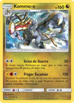 Carta de Kommo-o de Invasión Carmesí