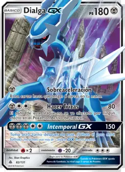 Carta de Dialga GX de Luz Prohibida